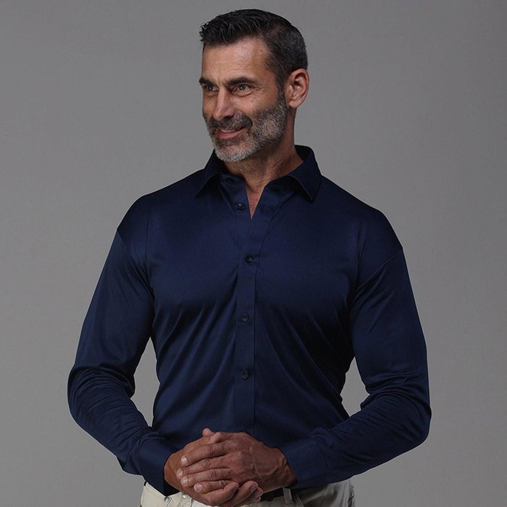 Collars & Co. NWT Quattro Flex Dress Shirt with Semi-Spread Collar - Size 2XL